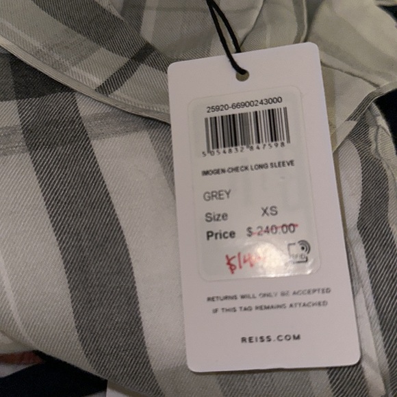 Imogen Check Long Sleeve Sleep Shirt - Picture 5 of 5